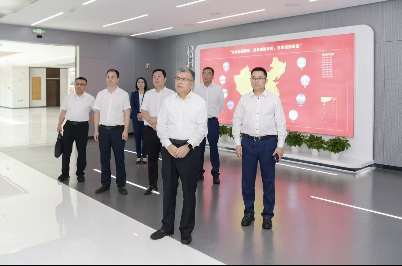张传纲赴恒力集团考察